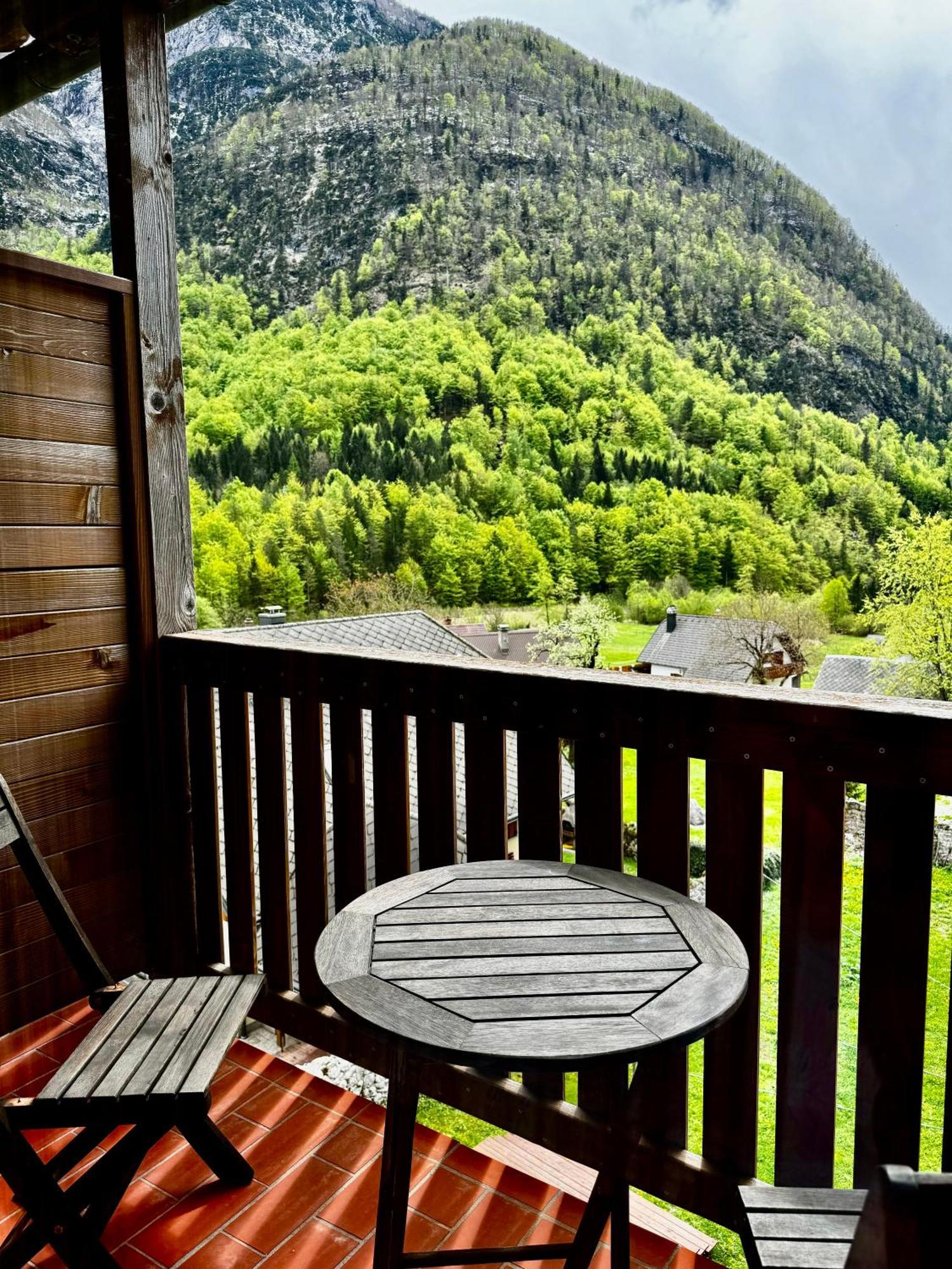 Hotel Alpine Log pod Mangartom Exterior foto
